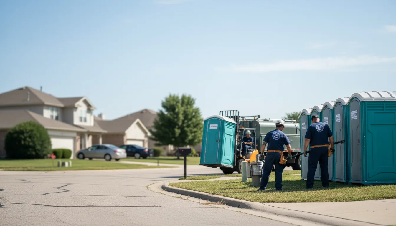 Porta Potty Rental in Oakdale, NE near me